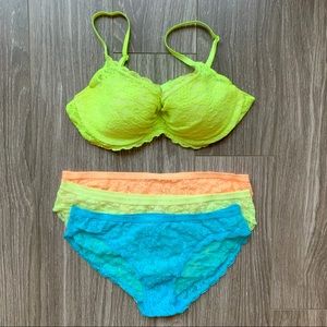 VS | Neon Demi + Panties